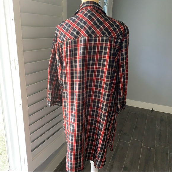 ZARA PLAID DRESS size XL - Picture 5 of 7
